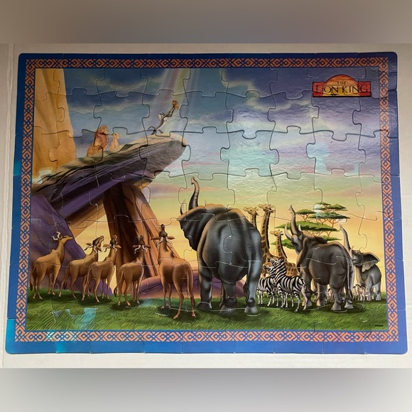 ✨Vintage✨ The Lion King Floor Puzzle - Picture 2 of 4